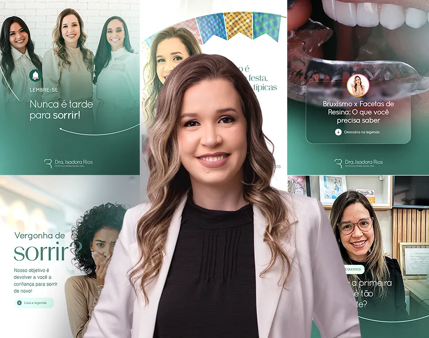Social Media - Dra. Isadora Rios